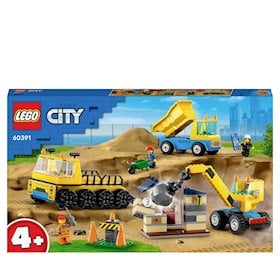Constructor LEGO City Great Vehicles Demolition Site 60391